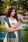 Gatha By Lnb Khadi Cotton With Sequins And Thread Embroidery Work Lahenga Choli With Dupatta Wholesale Market Surat